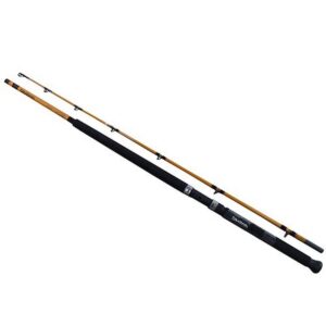 daiwa ftb702mf conventional boat rod, 7' length, 2piece rod, 15-30 lb line rating, medium/heavy power