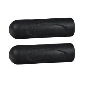 alveytech rubber hand grips - fits go-go, mega motion & pride electric mobility scooter, handlebar parts for medical wheelchairs, transport chair, power bike, rollator, e-bicycle accessories hand grip