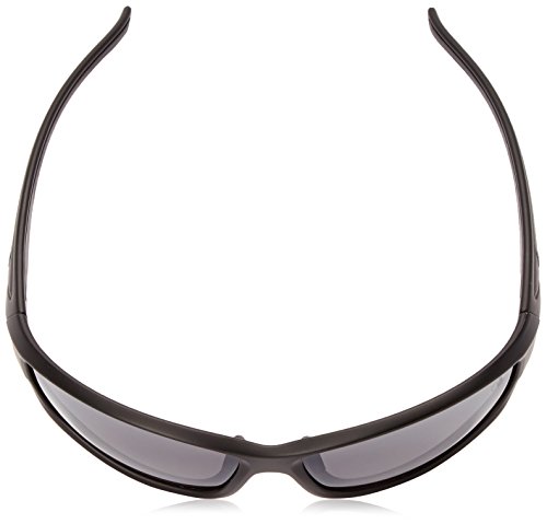 Ironman Men's Relentless Wrap Sunglasses, Matte Black, 63 mm