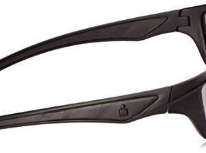 Ironman Men's Relentless Wrap Sunglasses, Matte Black, 63 mm