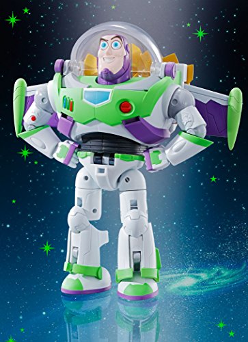 TAMASHII NATIONS Bandai Nations Buzz the Space Ranger Robo Chogattai "Toy Story", Multicolor, 9 inches