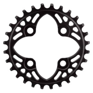 chainring absoluteblack 104/64mm 28t 4b bk