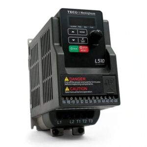 Teco Variable Frequency Drive, 1 HP, 230 Volts 1 Phase Input, 230 Volts 3 Phase Output, L510-201-H1-N, VFD Inverter for AC motor control