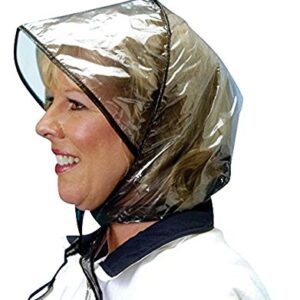 Miles Kimball Rain Bonnet Black