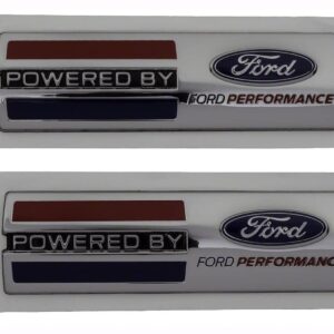 Ford Racing Powered by Ford Performance Badge (2 Badges)