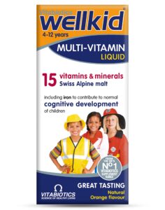 wellkid by vitabiotics multi-vitamin liquid 150ml