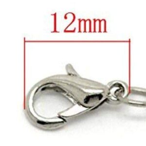 It's All About...You! Mini Comedy & Tragedy Mask Stainless Steel Clasp Clip on Charm 80O