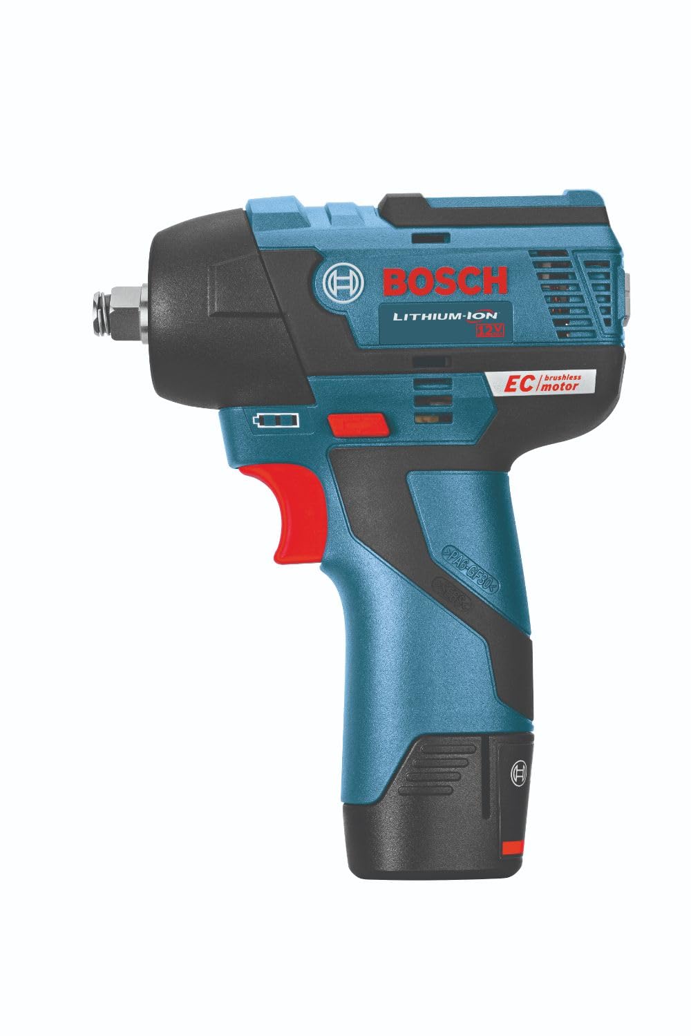 BOSCH PS82-02 12V Max EC Brushless 3/8 In. Impact Wrench Kit