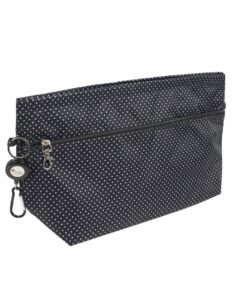 dahlia women's purse organizer - convenient insert for tote - dots