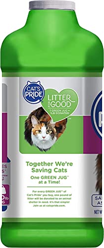 Cat's Pride Fresh Scent Pure & Fresh Multi-Cat Clumping Litter, 10-Pound Jug, Pack of 3 (C47510-C40)