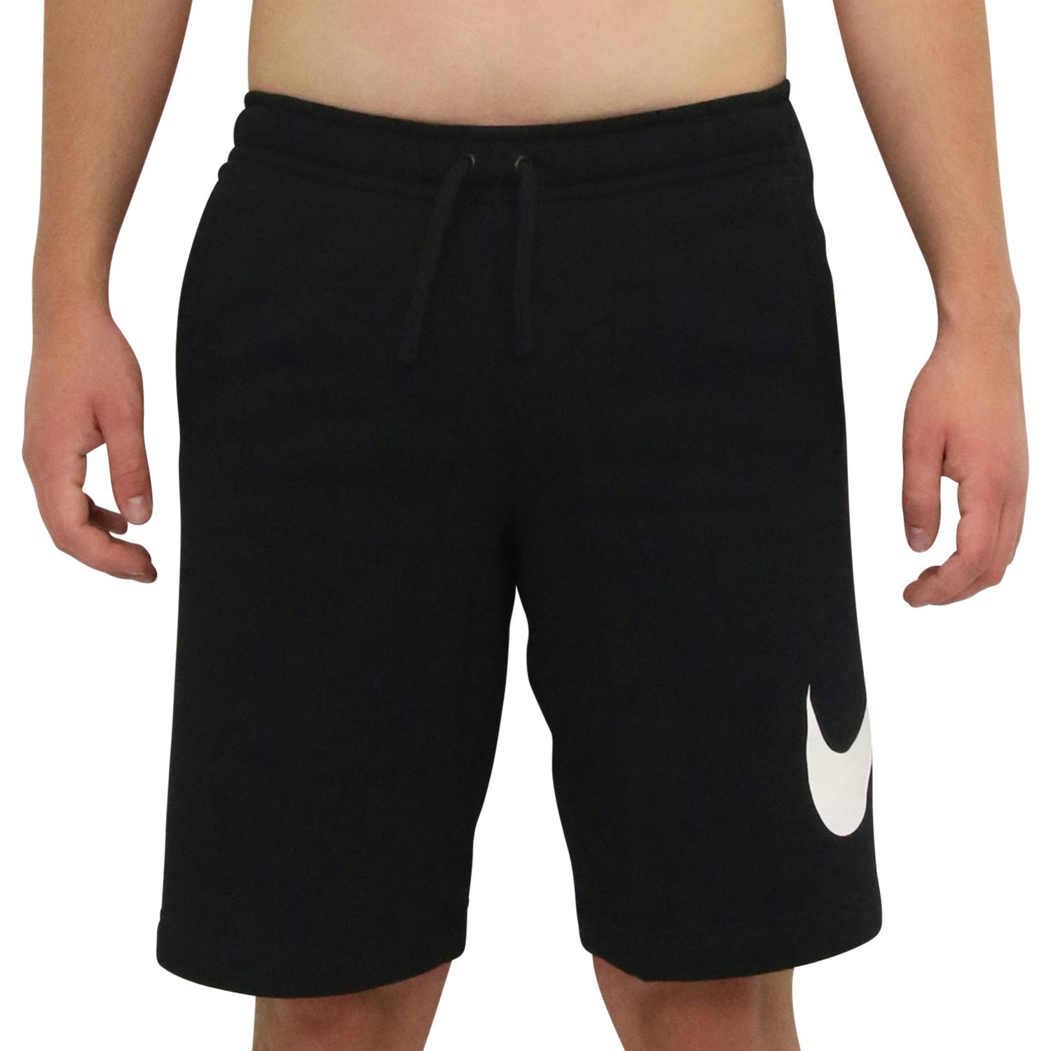 Nike Men's Sportwear Club Shorts, Black/White, XX-Large