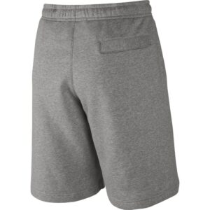 Nike Men's Sportwear Club Shorts, Dark Grey Heather/White, Large