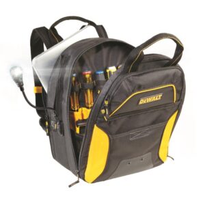 Dewalt DGCL33 33-pocket Lighted USB Charging Tool Backpack