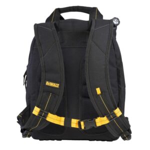 Dewalt DGCL33 33-pocket Lighted USB Charging Tool Backpack