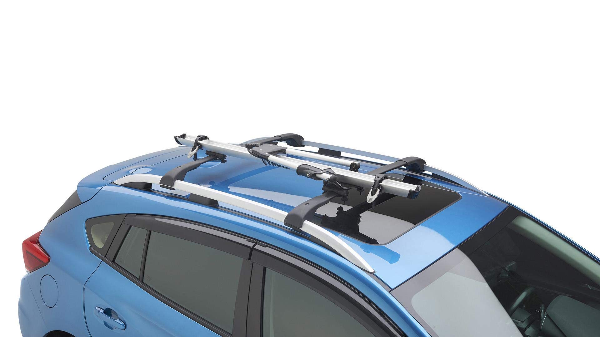 Subaru 2008-2024 Subaru Forester Outback Ascent Crosstrek STi Solterra Wrx Crosstrek Impreza Roof Bike Rack OEM Thule