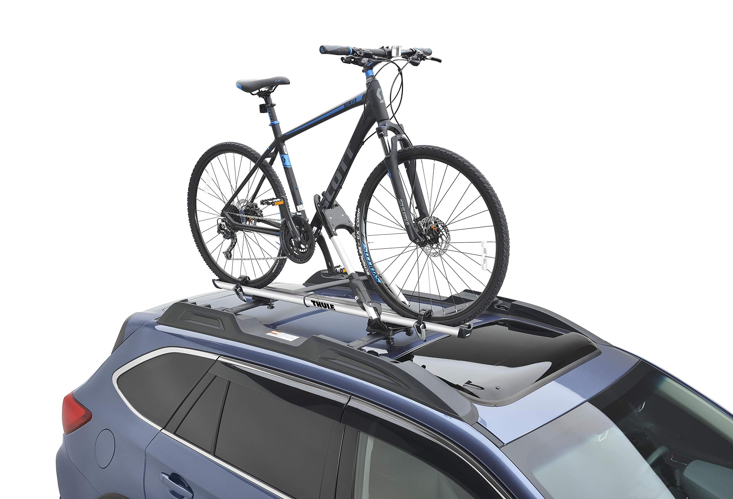 Subaru 2008-2024 Subaru Forester Outback Ascent Crosstrek STi Solterra Wrx Crosstrek Impreza Roof Bike Rack OEM Thule