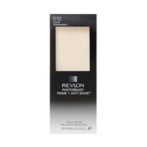 2 x revlon photoready prime & anti-shine balm - 010 clear transparent 14.2g2