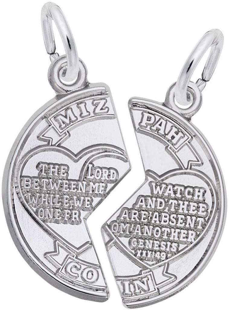 Sterling Silver Mizpah Charm