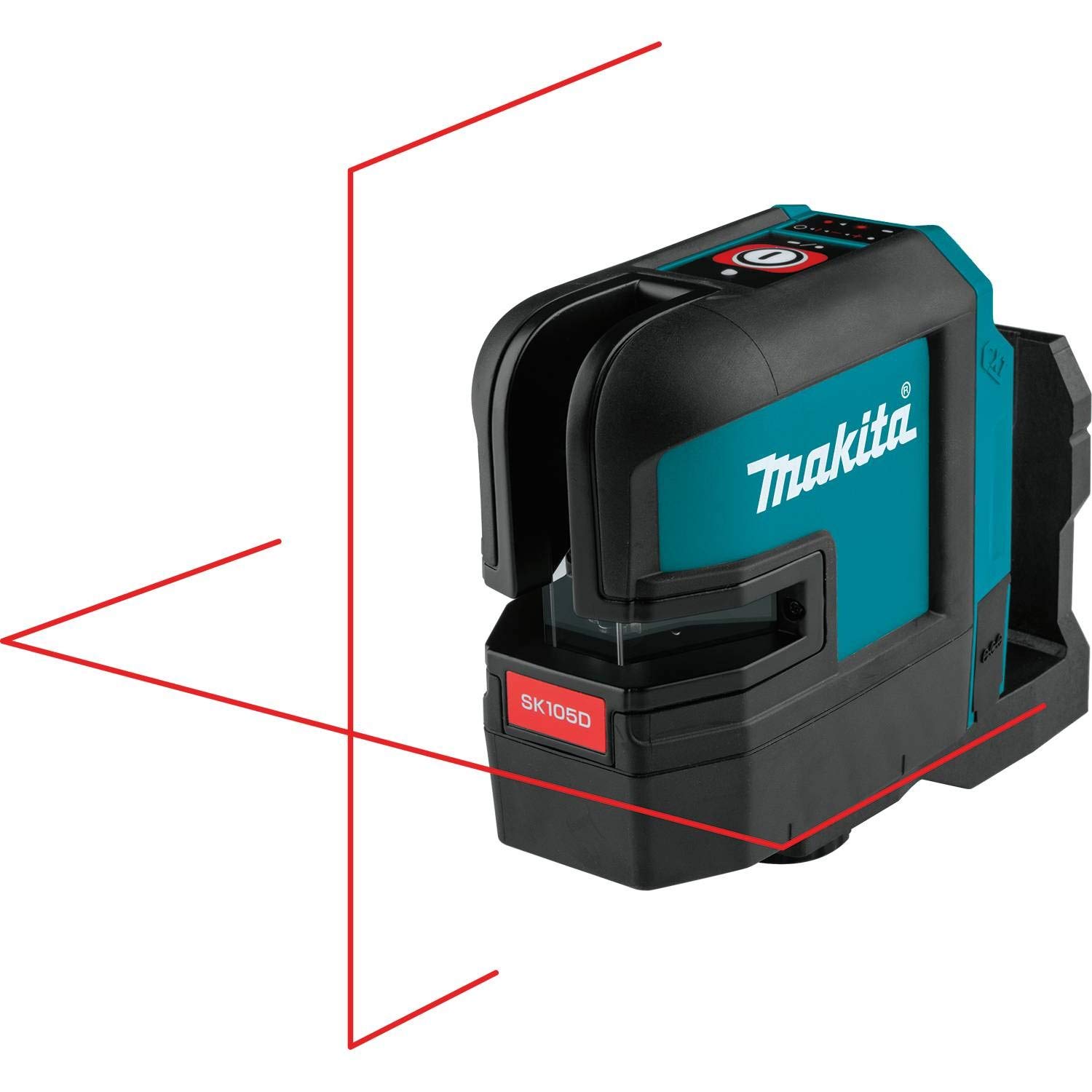 Makita SK105DZ 12V max CXT Lithium-Ion Cordless Self-Leveling Cross-Line Red Beam Laser, Tool Only