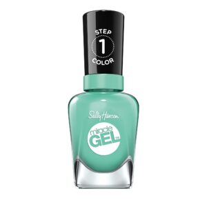 sally hansen miracle gel nail polish, shade prince char-mint 754 (packaging may vary)