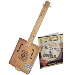 Hinkler 3 String Electric Blues Box Slide Guitar Kit (EBB)