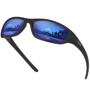 Duduma Sports Polarized Sunglasses for Men Women Baseball Cycling Golf Fishing Sun Glasses UV Blocking Tr8116