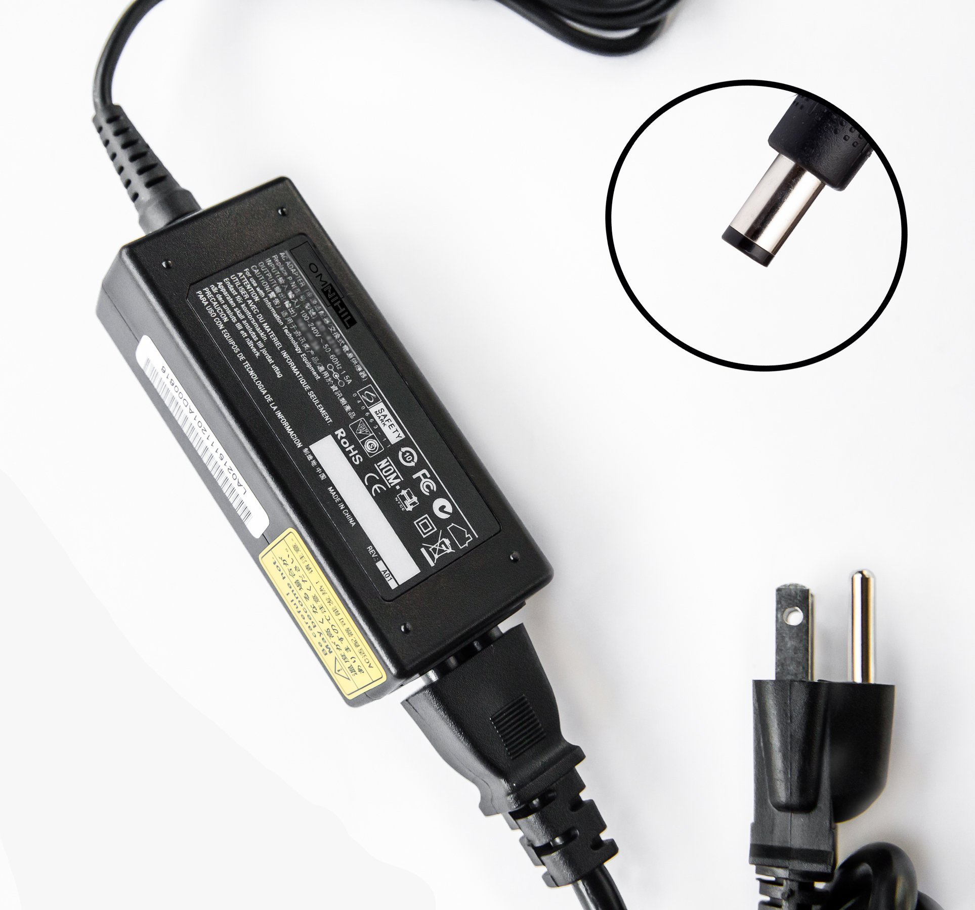 OMNIHIL AC/DC Adapter Compatible with Roland PSB-7U Power Supply Adaptor