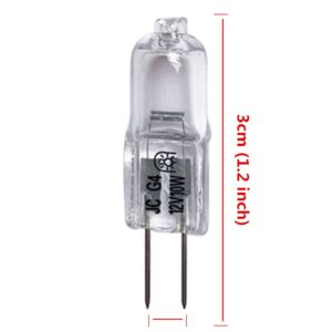 VSTAR 10 Watt T3 G4 Base 12 Volt 2500 Hours Light Bulb 10W 12V 2900K Landscape,10 Pack