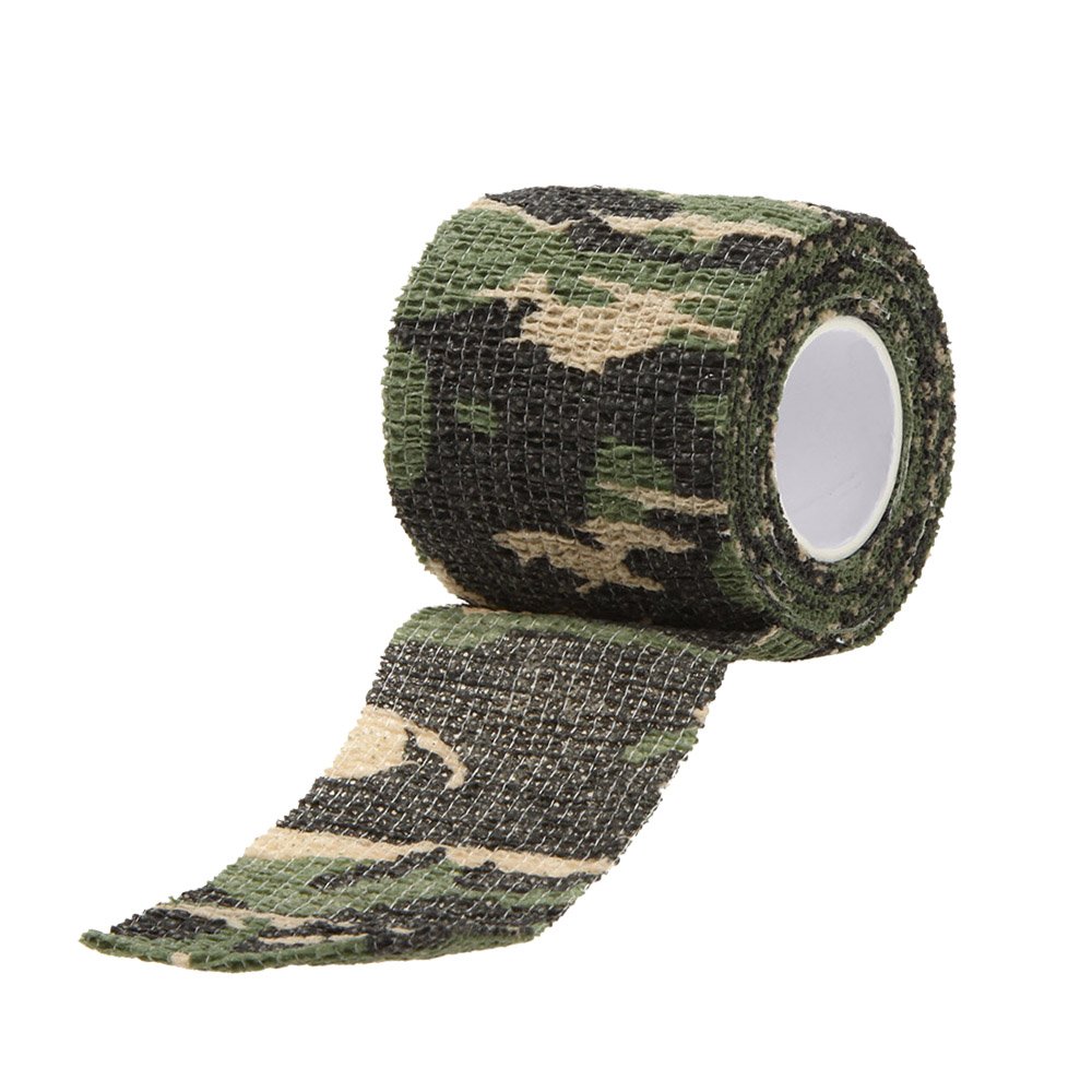 SEADESKY Camouflage Tape Wrap 5CM x 4.5M Camo Form (Pack of 3) (Camouflage1)