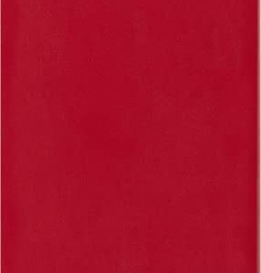 Moleskine Classic Notebook, Soft Cover, Large (5" x 8.25") Plain/Blank, Scarlet Red, 192 Pages