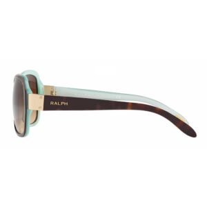 Ralph by Ralph Lauren RA 5138 601/13 Havana Plastic Square Sunglasses Brown Gradient Lens