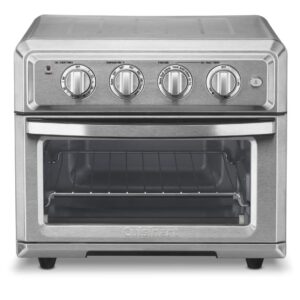 Air Fryer + Convection Toaster Oven by Cuisinart, 7-1 Oven with Bake, Grill, Broil & Warm Options, Stainless Steel, TOA-60