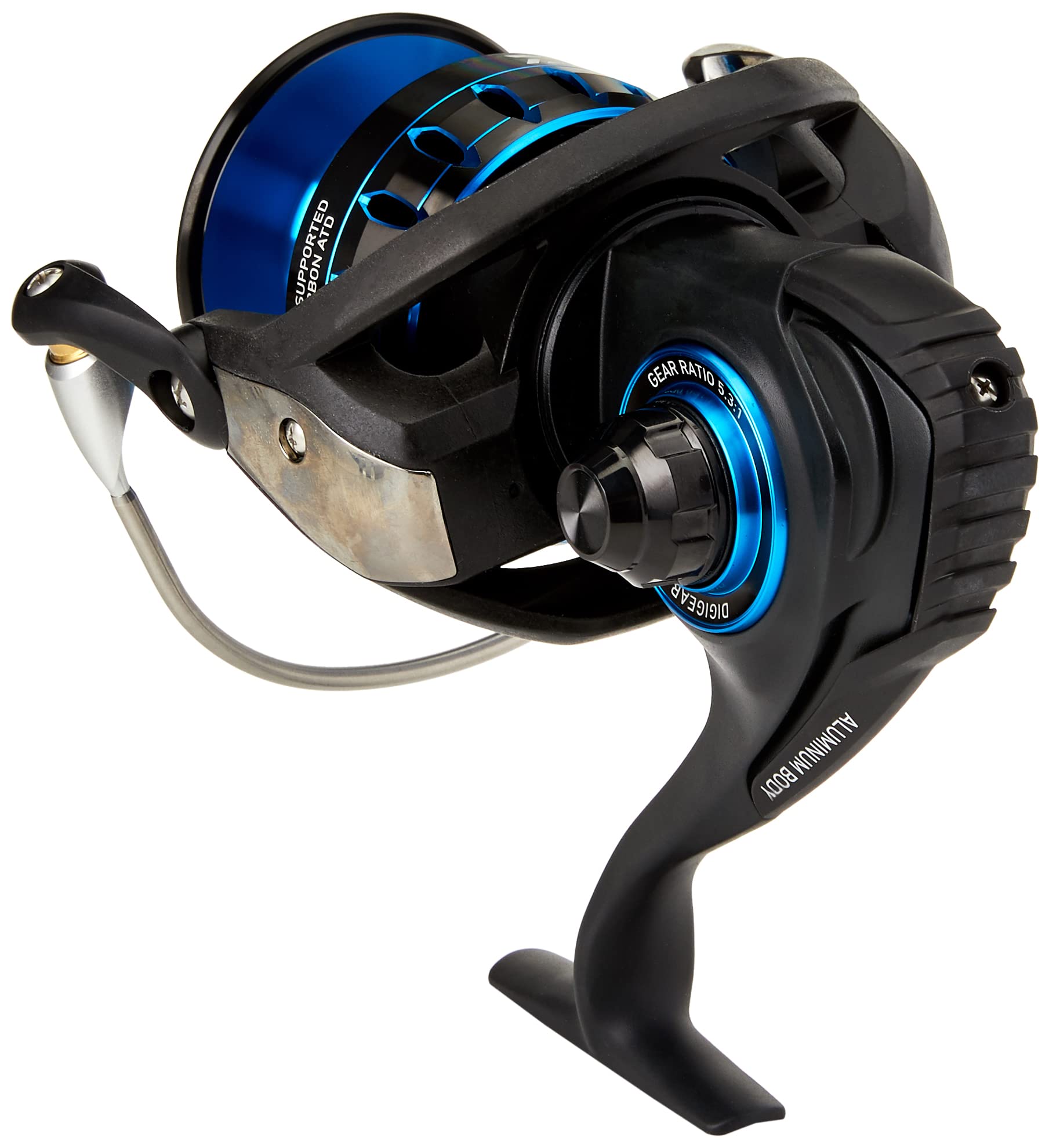 Daiwa Saltist 4000 5.7:1 Saltwater Spinning Fishing Reel - SALTIST4000 Black