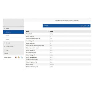 Tripp Lite UPS Web Management Accessory Card, Remote Monitoring, SNMP, HTML5, SSH, Telnet or Web Browser (WEBCARDLX)