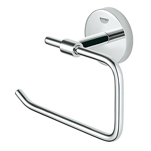 Grohe 40457001 BauCosmopolitan Paper Holder without cover, Starlight Chrome