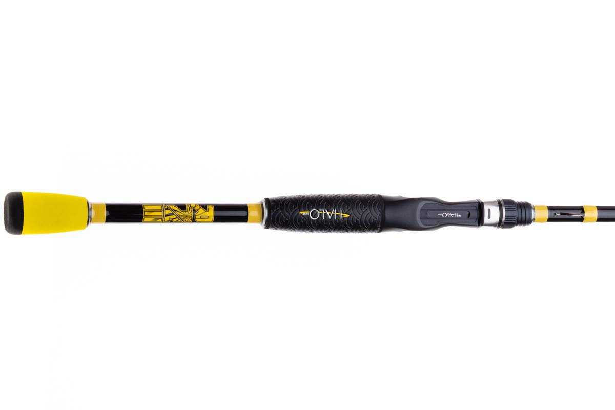 Halo Fishing Rave Series II Fishing Rod, Casting Rod, 7'2" (Heavy)