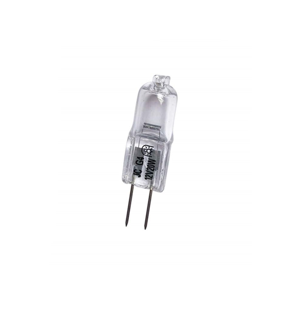 Vstar G4 12V 20W Halogen Bulb JC Type Bi-Pin Light,Clear, G4 Bi-pin Base, Halogen Light Bulb (20W 10Pack)