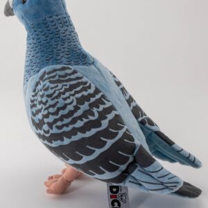 Carl Dick Dove, Pigeon blue 8 inches, 24cm, Plush Toy, Soft Toy, Stuffed Animal 3299