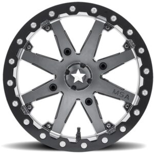 MSA Offroad Wheels MA21 15X7 4X110 CHARCOAL 00MM - M21-05710