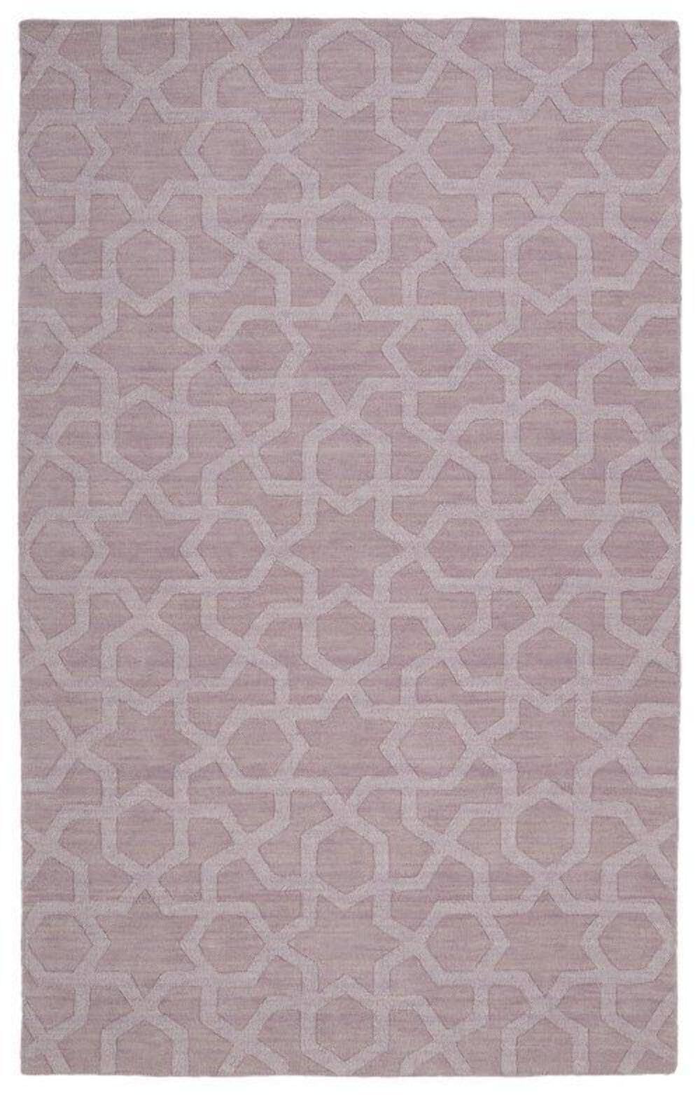 Kaleen Rugs Imprints Modern Collection IPM06-90 Lilac Hand Tufted Rug, 2' x 3'