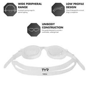 TYR Vesi Googles, Clear , One Size