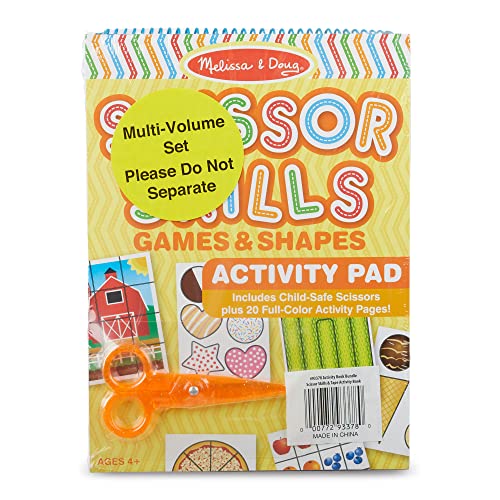 Melissa & Doug Scissor Skills and Tape Activity Books Set