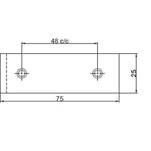 Richelieu Hardware BP954278900 2 15/16-inch (75 mm) Rustic Decorative Forged Iron Corner Bracket for Barn Door, Matte Black Finish, 1.0 Count