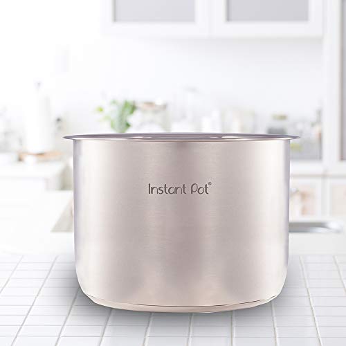 Instant Pot Stainless Steel Inner Cooking Pot 8-Qt, Polished Surface, Rice Cooker, Stainless Steel Cooking Pot