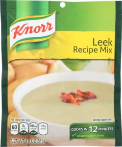 knorr recipe mix, leek 1.8 oz, (pack of 12) by knorr