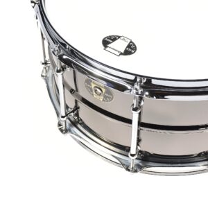 Ludwig LU6514C Universal Black Brass Snare Drum 6.5x14"