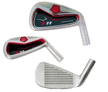 T11 Power Back Iron Set 4-SW Custom Made Golf Clubs Right Hand Regular R Flex Steel Shafts Men's Standard Irons