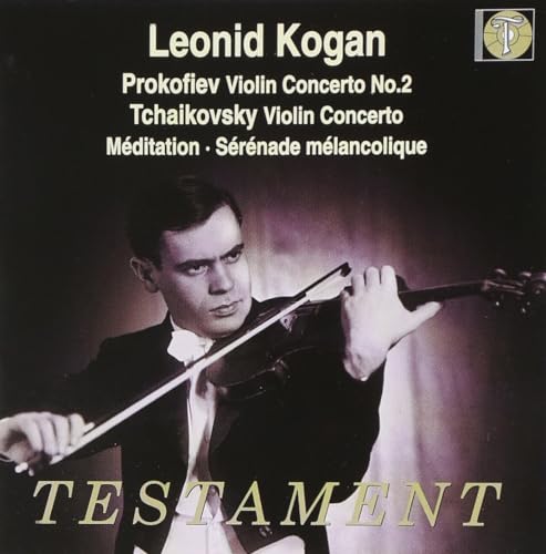 Violin Concerto/Violin Concerto No. 2 (Cameron, Kogan, Lso) by Prokofiev/Tchaikovsky (2002-08-02)