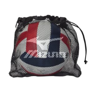 mizuno mesh volleyball bag, black