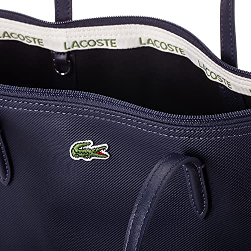 Lacoste Women's L.12.12 Small Tote Bag Shoulder Handbag, Eclipse, One Size